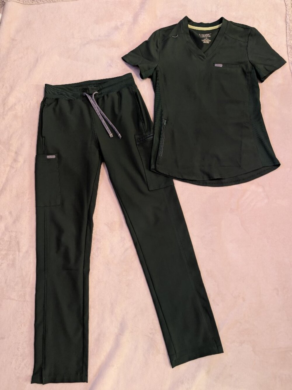 Landau Forward Green Scrub Set